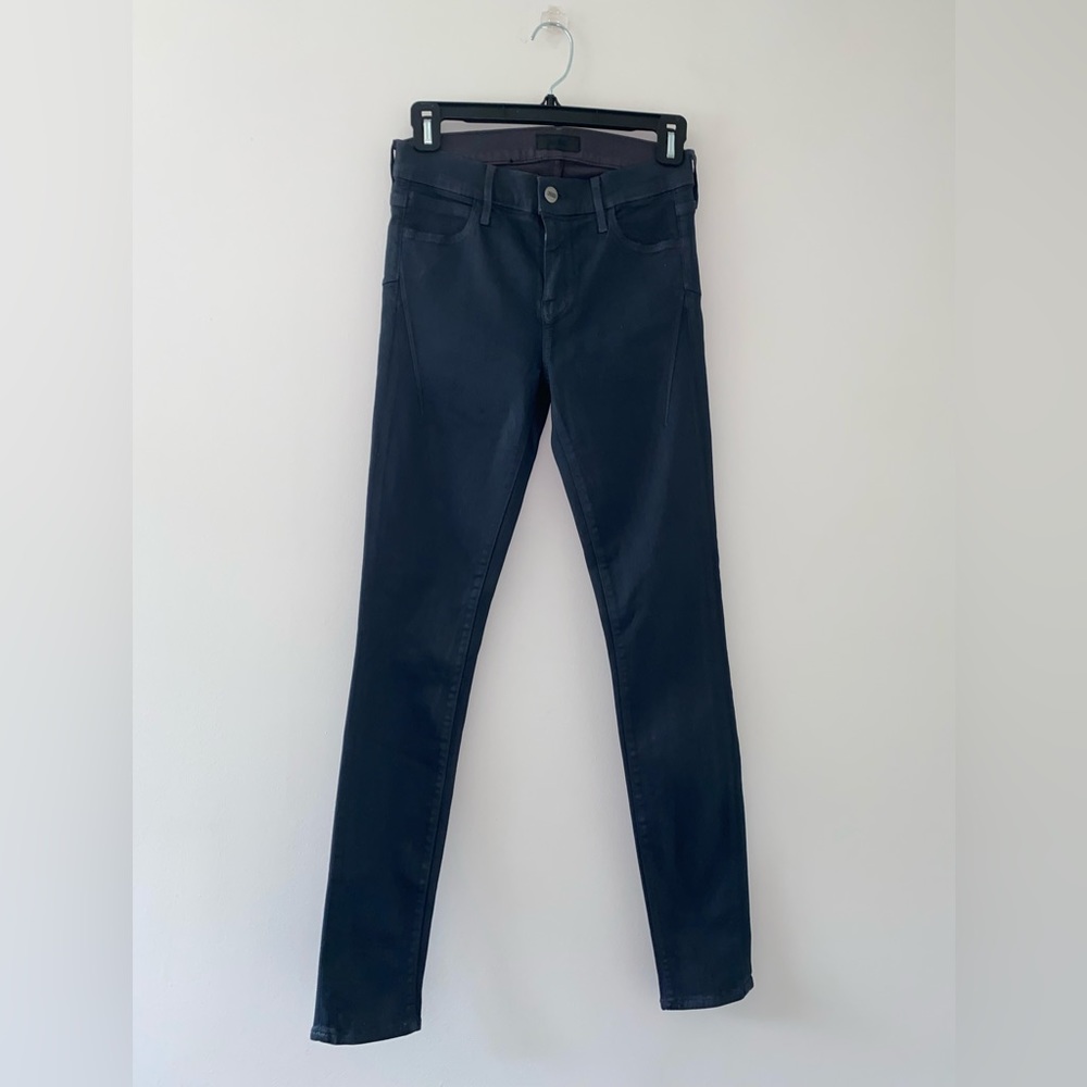 Koral Skinny Jeans Waxed Charcoal Size 26 NWT